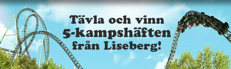 Tävla och vinn femkampshäften till Liseberg!