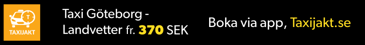 Boka taxi till Landvetter med taxijakt.se