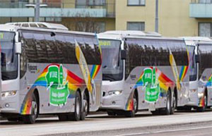 Delad avgångstransfer till Landvetter flygplats