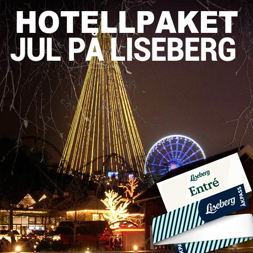 Boka Jul på Liseberg hotellpaket i Göteborg 2025