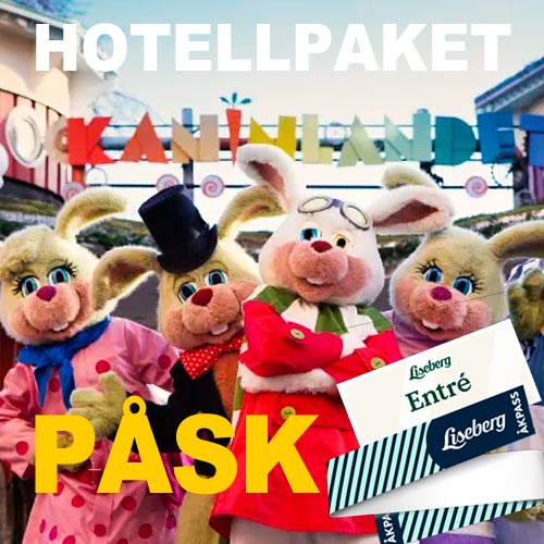 Boka Påsk på Liseberg hotellpaket i Göteborg 2025