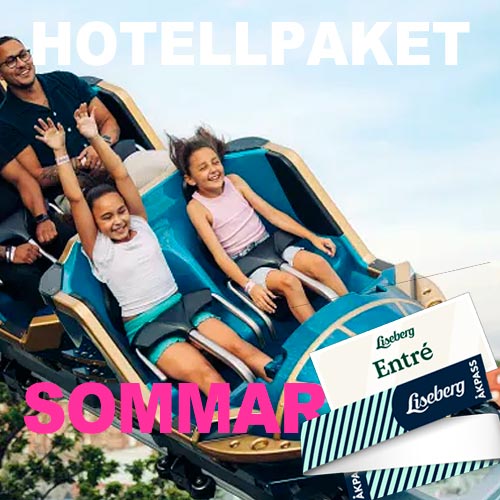 Boka Sommar på Liseberg hotellpaket i Göteborg 2025