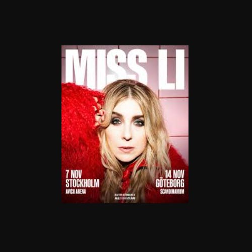 Boka Miss Li i Göteborg Scandinavium